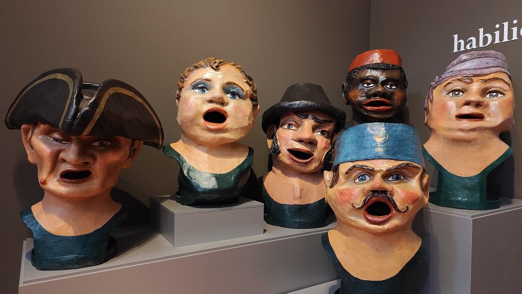 Los cabezudos de La Almunia